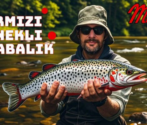 Kırmızı Benekli Alabalık Avı Salmo Trutta Fario Fishing