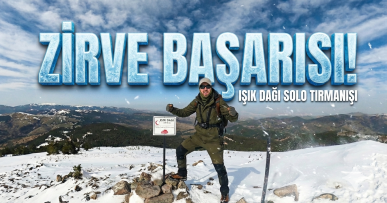 Işıkdağı Solo Zirve Tırmanışı-Camping Bears