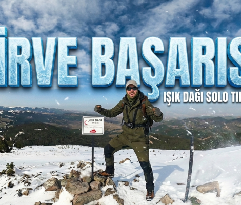 Işıkdağı Solo Zirve Tırmanışı-Camping Bears